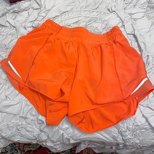 Lululemon coral shorts